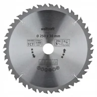 Tarcze do pił - Wolfcraft Tarcza do drewna HM 250 x 30mm 24 zęby - miniaturka - grafika 1