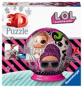 Puzzle - Ravensburger Puzzle 3D 72el kula LOL Surprise! 111626 - miniaturka - grafika 1