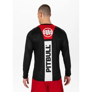 Longsleeve męski Pitbull Mesh Performance Pro plus Born in 1989 - Koszulki sportowe męskie - miniaturka - grafika 1