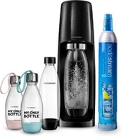Saturatory - Zestaw Saturator do wody SODASTREAM Spirit Mega Pack Color 4 butelki - miniaturka - grafika 1
