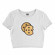 Koszulki i topy damskie - Bona Basics, Damski T-shirt basic, z nadrukiem cyfrowym, 100 bawełny, biały, swobodny, damski top, rozmiar: L, biały, L Krótki - miniaturka - grafika 1
