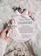 Pamiątka Chrztu Świętego - Aniołek z makramy kartka na chrzest Pamiątka chrztu świętego - miniaturka - grafika 1