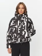 Kurtki damskie - Deha Kurtka puchowa D93840 Czarny Regular Fit - miniaturka - grafika 1