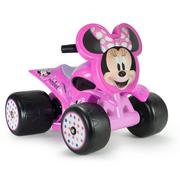 Pojazdy elektryczne dla dzieci - Injusa Quad Myszka Minnie 6V Różowy Do 25Kg - miniaturka - grafika 1