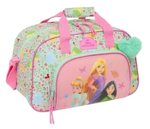 PRINCESAS DISNEY BLOOM - torba sportowa, plecak, idealna dla dzieci w różnym wieku, wygodna i wszechstronna, jakość i wytrzymałość, 40 x 23 x 24 cm, Zielony wodny/jasny róż, M, Casual - Torebki damskie - miniaturka - grafika 1