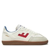 Sneakersy męskie - Sneakersy Flamingos Life Burela Slim Olimpic Biały - miniaturka - grafika 1