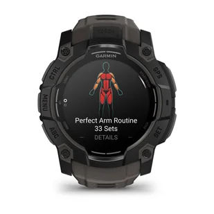 Garmin Instinct 3 50mm Czarny AMOLED - Smartwatch - miniaturka - grafika 1