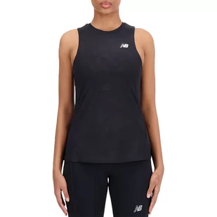 Koszulka New Balance WT33280BK - czarna - Koszulki sportowe damskie - miniaturka - grafika 1