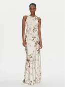 Sukienki - Rinascimento Sukienka wieczorowa CFC0122850003 Beżowy Regular Fit - miniaturka - grafika 1