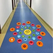 Pomoce naukowe - Podłogowa Gra: Alfabet - miniaturka - grafika 1