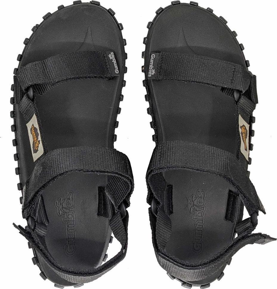 Gumbies Gumbies męskie sandały Scrambler Sandal - czarne 39