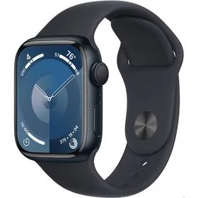 Apple Watch 9 GPS 41mm Aluminium Sport S/M Czarny - Smartwatch - miniaturka - grafika 2
