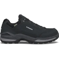 Buty trekkingowe męskie - Buty męskie Lowa Renegade GTX Lo Wide Rozmiar butów (UE): 44 / Kolor: czarny - miniaturka - grafika 1