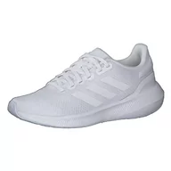 Trampki damskie - adidas RUNFALCON 3.0 W, Trampki damskie, Ftwr White/Ftwr White/Core Black, 42 2/3 EU, Ftwr White Ftwr White Core Black, 42.5 EU - miniaturka - grafika 1