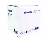 Meble i wyposażenie gabinetów medycznych - Strzykawka 5ml luer-lock wkręcana 100 szt Zarys - miniaturka - grafika 1