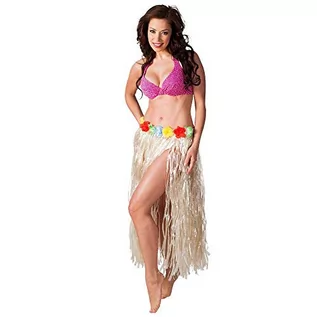 Spódnice - Boland - Spódnica hawajska, około 80 cm, spódnica łyka, impreza plażowa, lato, kostium, karnawał, impreza tematyczna - grafika 1