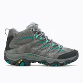 Buty trekkingowe damskie - Merrell Damskie buty trekkingowe Moab 3 Mid GTX, Granit Marine, 40.5 EU - miniaturka - grafika 1