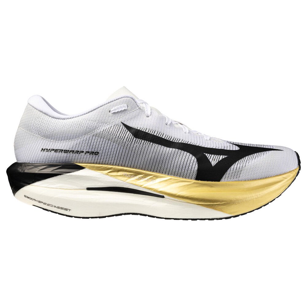 Buty do biegania Mizuno Hyperwarp Pro White/Black/Gold UK 5