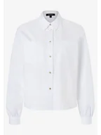 Bluzki damskie - More & More Koszula w kolorze białym - miniaturka - grafika 1