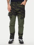 Spodnie męskie - G-Star Raw Spodnie materiałowe 3D Cargo 2.0 D24308-D386-G393 Zielony Tapered Fit - miniaturka - grafika 1