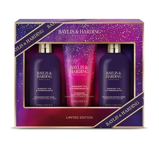 Baylis & Harding, Midnight Fig & Pomegranate, Zestaw kosmetyków do pielęgnacji,  3 szt. - Zestawy kosmetyków damskich - miniaturka - grafika 1