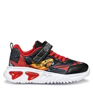 Buty dla chłopców - Sneakersy Geox J Assister J45DZB 02ACE C0054 S Czarny - miniaturka - grafika 1