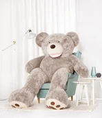 Maskotki i pluszaki - Miś Gustaw, Miś Amigo, szary, 220 cm - miniaturka - grafika 1