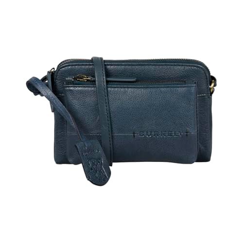 Burkely Natural Norah Mini Bag Crossbody dla kobiet, niebieski, jeden rozmiar, Niebieski, 70AA