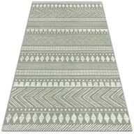 Dywany zewnętrzne - Dywan na taras do ogrodu na balkon Styl indiański 60x90 cm - miniaturka - grafika 1