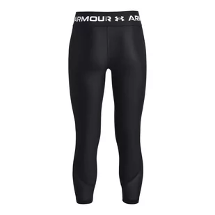 Legginsy dziewczęce Under Armour Ankle Crop - Spodnie i spodenki dla dziewczynek - miniaturka - grafika 2