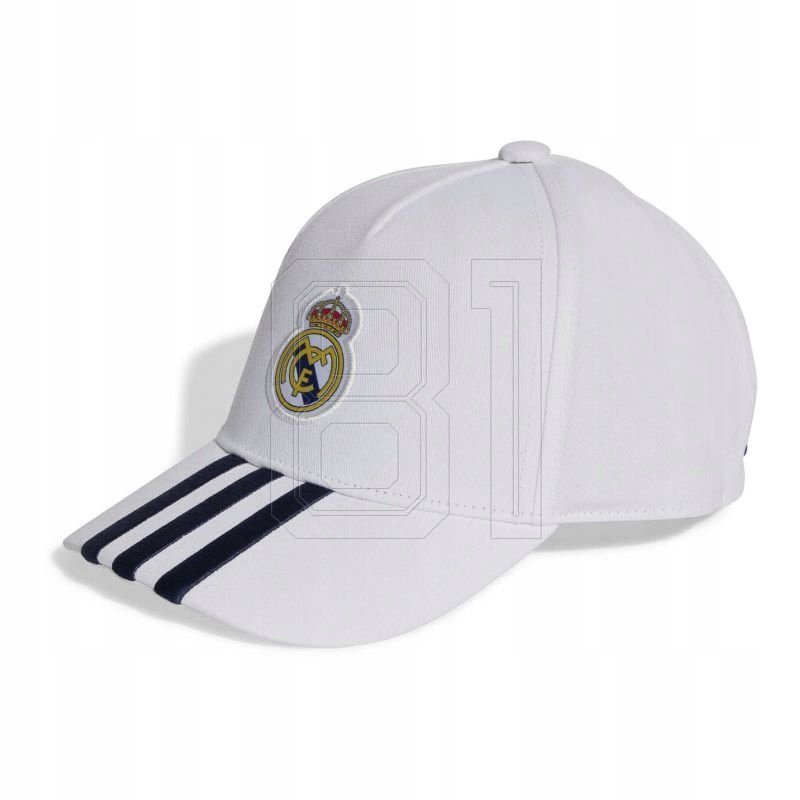 Czapka z daszkiem adidas Real Madryt Jr JX3208 OSFY
