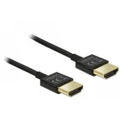 Kable - Delock Kabel High Speed HDMI z Ethernet HDMI-A HDMI-A 3D 4K slim 1,5m 84772 - miniaturka - grafika 1