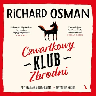 Czwartkowy Klub Zbrodni Richard Osman - Audiobooki - kryminał, sensacja, thriller - miniaturka - grafika 1