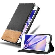 Etui i futerały do telefonów - Cadorabo Etui na Apple iPhone 6 / iPhone 6S w kolorze CZARNY BRĄZ Etui na telefon komórkowy z magnetycznym zamknięciem, funkcją podstawki i miejscem na kartę Etui Etui ochronne Etui z klapką w stylu książki - miniaturka - grafika 1