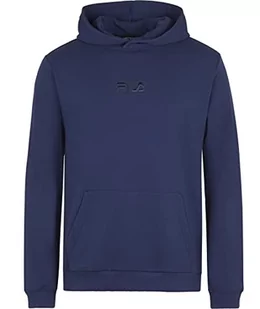 FILA Męska bluza z kapturem BELTINCI Hoody, niebieska (Medieval Blue), M - Bluzy męskie - miniaturka - grafika 1