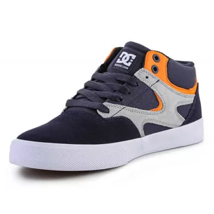 Buty DC Skate Kalis Vulc Mid S M ADYS300719 (kolor Granatowy, rozmiar EU 44) - Buty sportowe męskie - miniaturka - grafika 3
