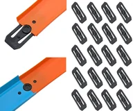 Zabawki konstrukcyjne - Łącznik toru HotWheels HOT WHEELS Tor ADAPTER 20szt - miniaturka - grafika 1