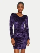 Sukienki - Rinascimento Sukienka codzienna CFC0121760003 Fioletowy Regular Fit - miniaturka - grafika 1