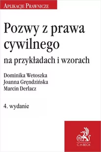 Pozwy z prawa cywilnego na przykładach i wzorach - E-booki - prawo - miniaturka - grafika 1