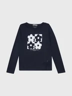 Bluzy dla chłopców - Tom Tailor Bluzka 1033895 Granatowy Regular Fit - miniaturka - grafika 1