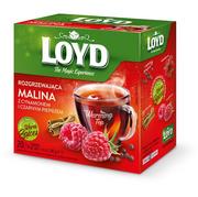 Herbata - Herbata Loyd Rozgrzewająca Malina z Cynamonem i Czarnym Pieprzem 20x2g - miniaturka - grafika 1