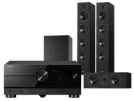 Kino domowe - Yamaha RX-A6A (czarny) + Diva 6 + 7 (czarny) + BASSO 880 (czarny) - miniaturka - grafika 1