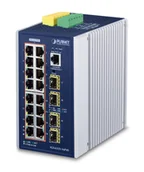 Routery - PLANET IGS-6325-16P4S łącza sieciowe Zarządzany L3 Gigabit Ethernet - miniaturka - grafika 1