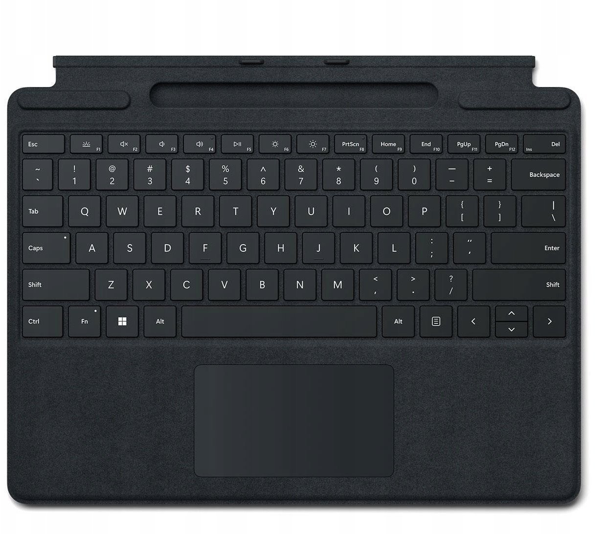 Microsoft Klawiatura z miejscem na pióro do Surface Pro 11 Czarny 8XA-00174