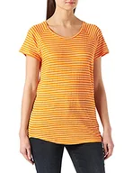 Koszulki i topy damskie - BOSS Damska koszulka w paski C_edila, Otwarte różne992, M - miniaturka - grafika 1