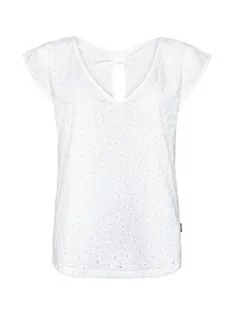 Koszulki i topy damskie - Protest Protest Damski T-shirt Diora biały muszla S 1610801 - grafika 1
