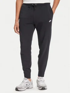 Nike Spodnie dresowe Club Fleece FN3801 Czarny Regular Fit - Spodnie sportowe męskie - miniaturka - grafika 1