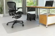 Podnóżki, podpórki, podkładki - Q-Connect Mata pod krzesło , na podłogi twarde, 120x90cm, kształt T KF00191 - miniaturka - grafika 1