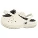 Buty dla chłopców - Klapki Classic Lined Clog K White/Grey 207010-10M (CR265-c) Crocs - miniaturka - grafika 1