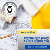 Pomoce naukowe - Psychologia pracy z podstawami BHP i ergonomii kurs online - miniaturka - grafika 1
